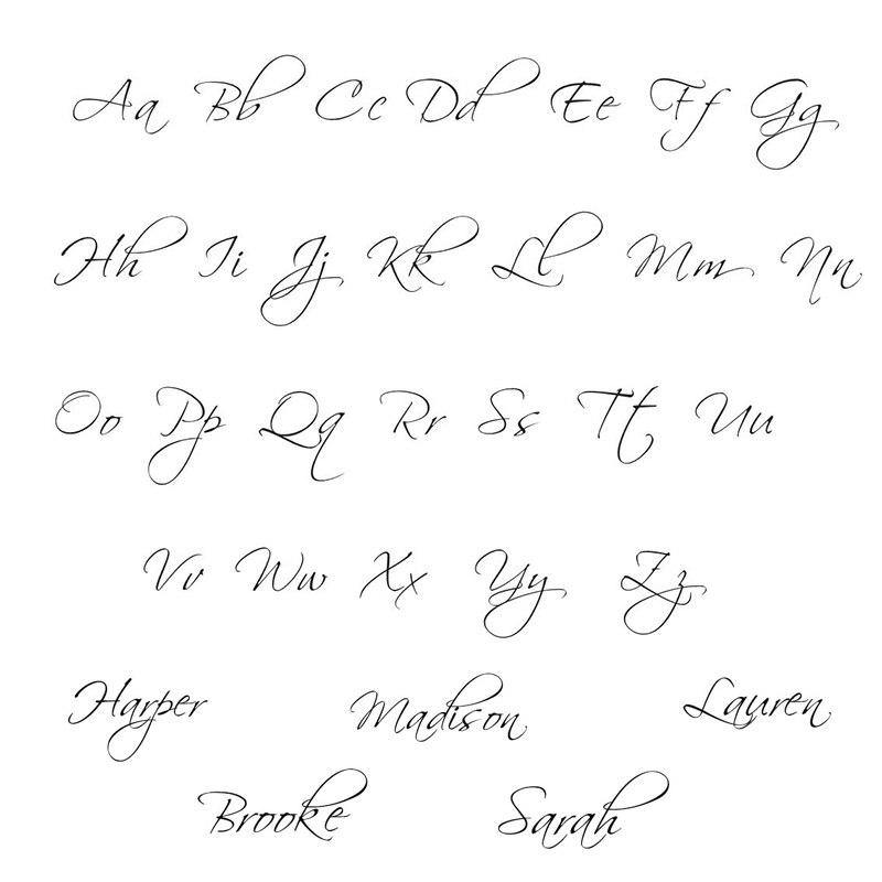 Siluett nimega kaelakee - SinuNimega.ee